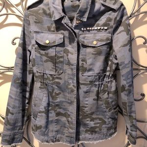 An Elan military inspired jacket